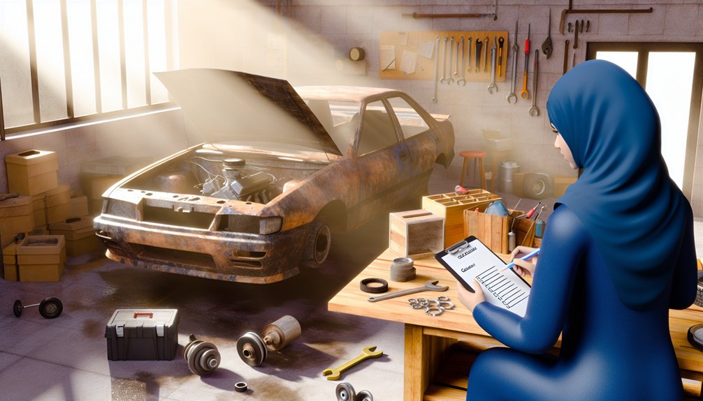 car condition evaluation process