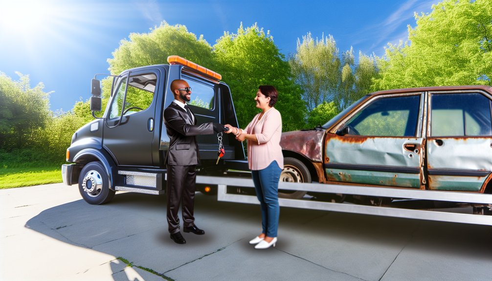 towing options for junk car