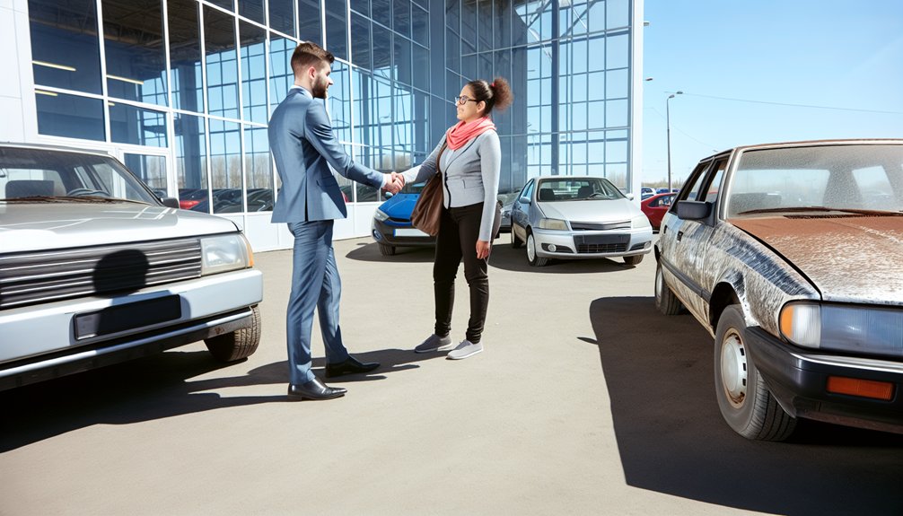 trade junk car easily
