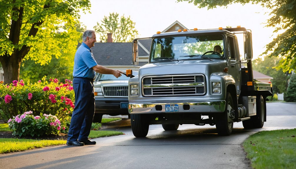 convenient junk car pickup