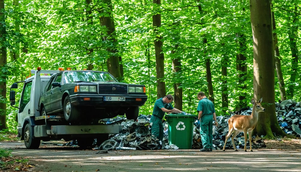 eco friendly automotive waste disposal