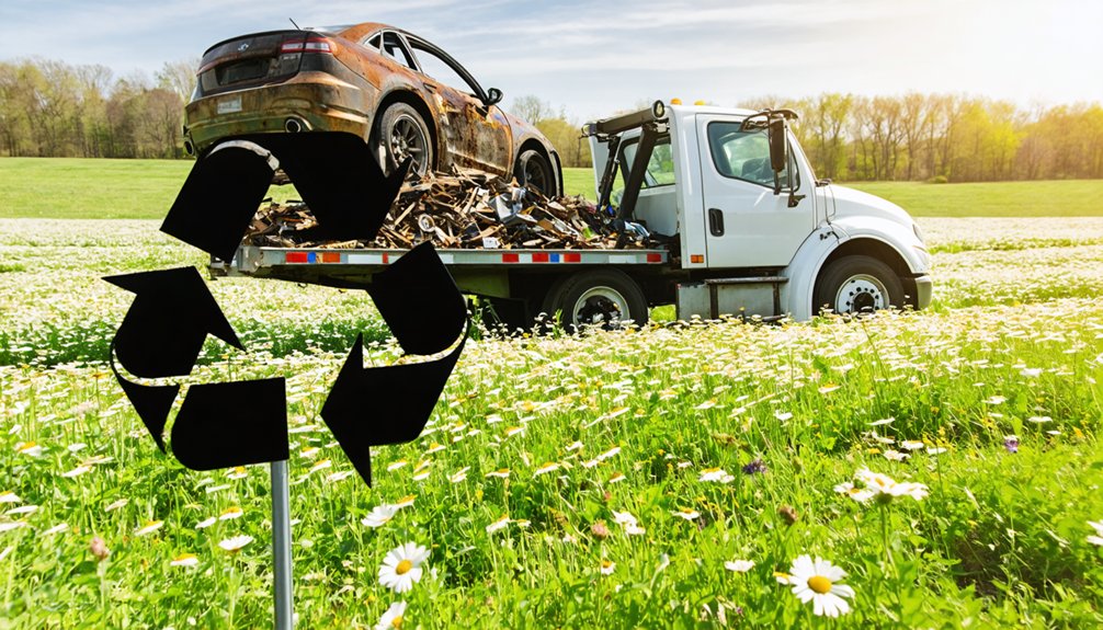 eco friendly junk car recycling