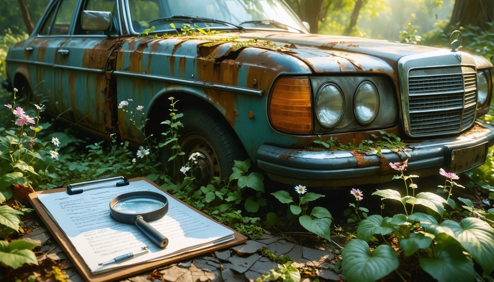 evaluate vehicle condition thoroughly