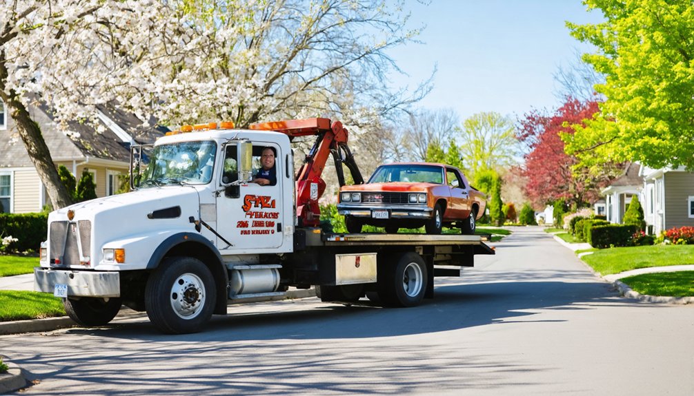 free towing junk car removal