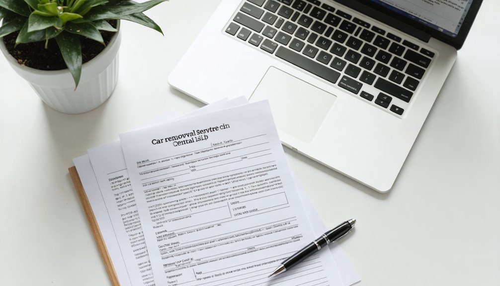 gather car ownership documents