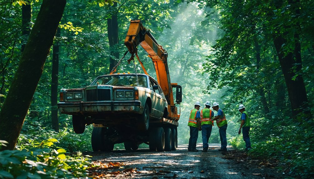 junk car removal benefits environment