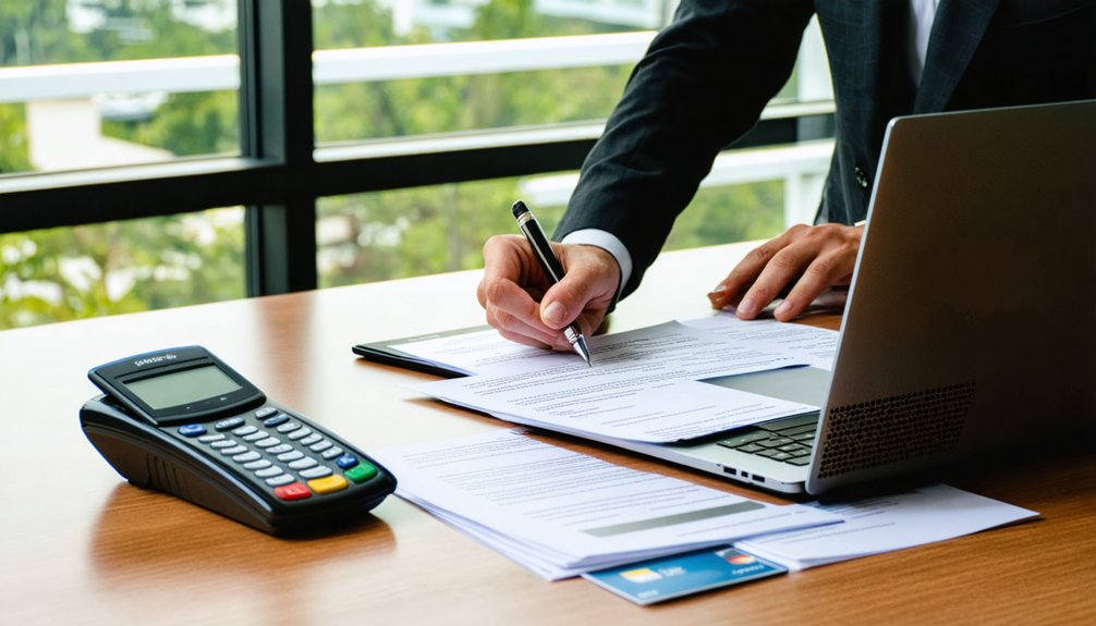 verify payment and paperwork
